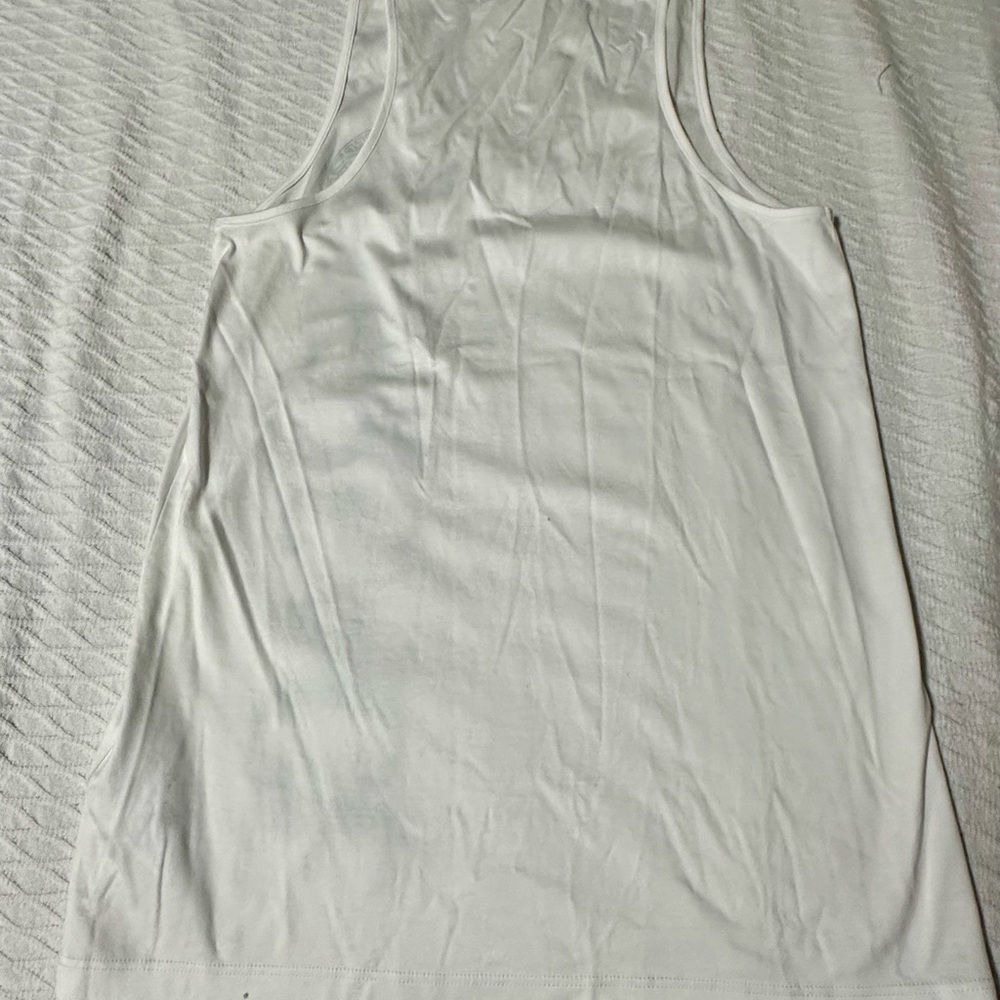 Versace White Sleeveless Tank Top - Picture 3 of 4